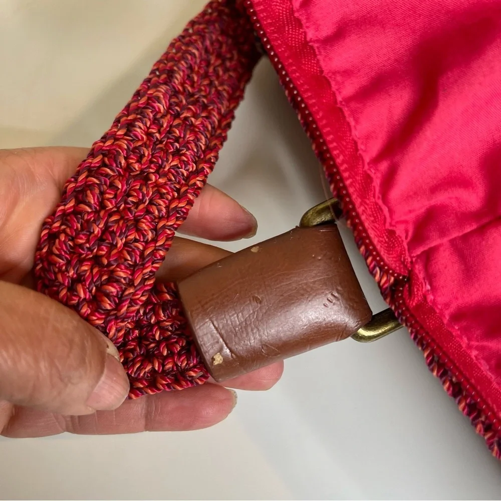 The Sak Color Striped Crochet Shoulder Bag - Picture 9 of 9